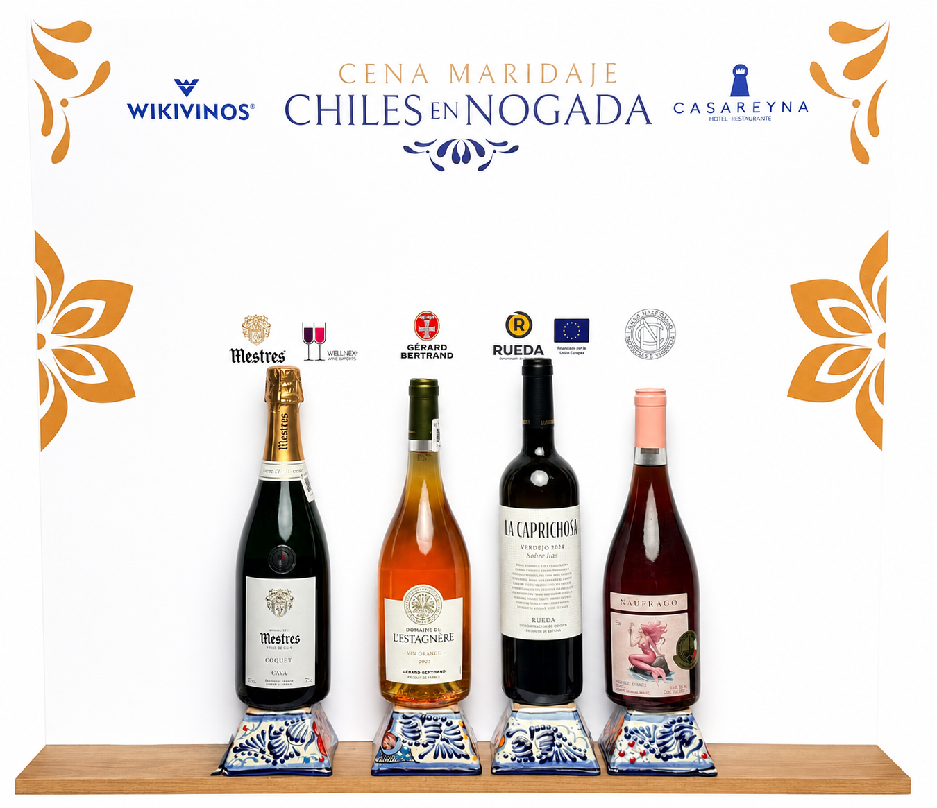 Cena Maridaje Chies en Nogada 2026