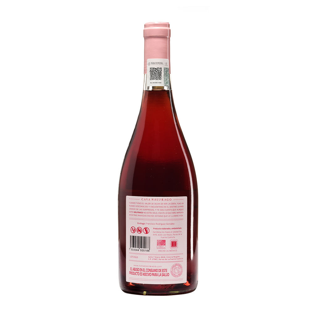 Casa Náufrago - Vino Rosado - Shiraz - 2025